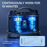 Tire Inflator Air Compressor AC/DC Dual Power 120PSI Digital Display