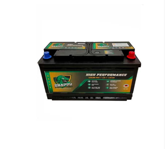 12V 130AH Leisure Battery High Power Deep Cycle 4yr Warranty Caravan Solar